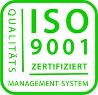 ISO 9001 zertifiziert